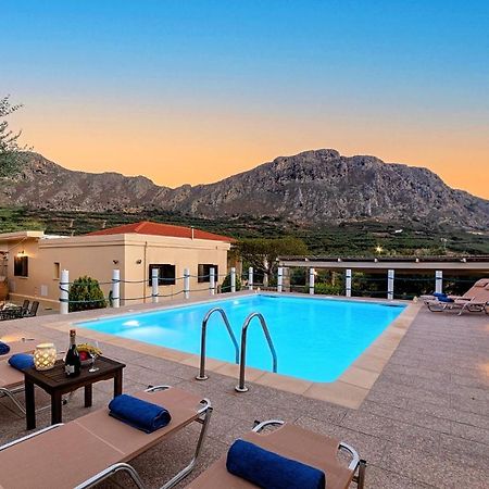 Cretan Kera Villa Heated Pool Kerá Exterior foto