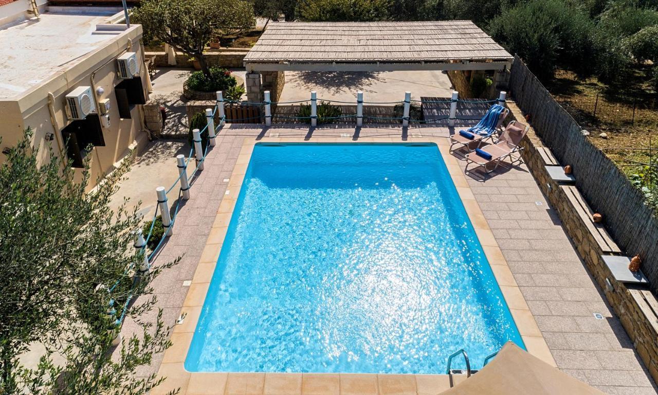 Cretan Kera Villa Heated Pool Kerá Exterior foto