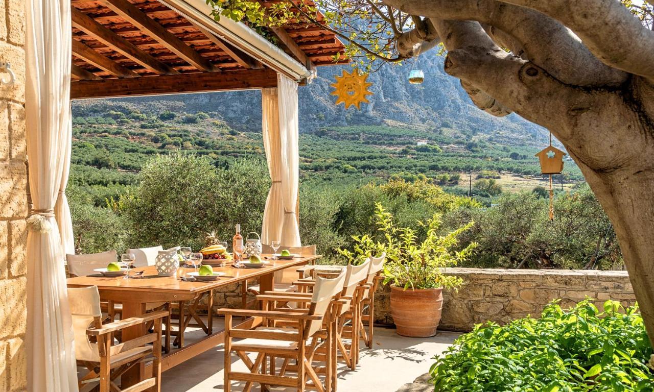 Cretan Kera Villa Heated Pool Kerá Exterior foto