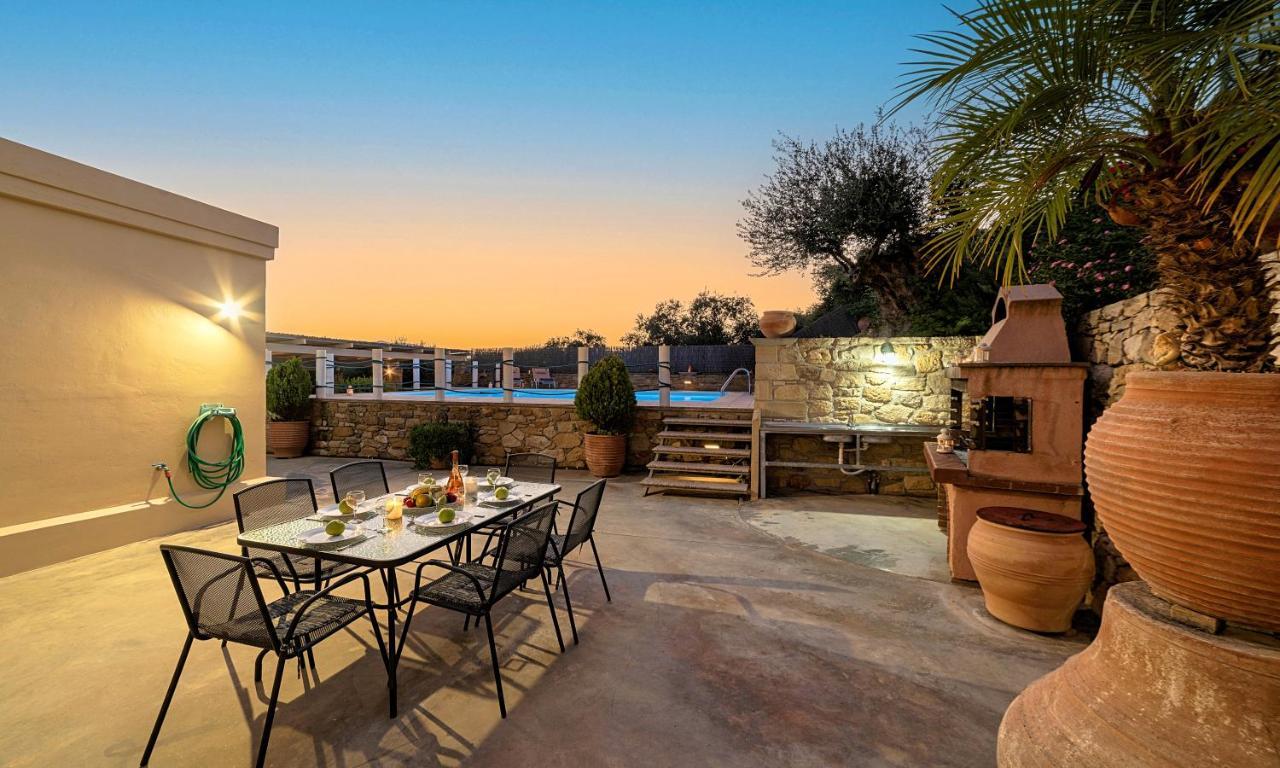 Cretan Kera Villa Heated Pool Kerá Exterior foto