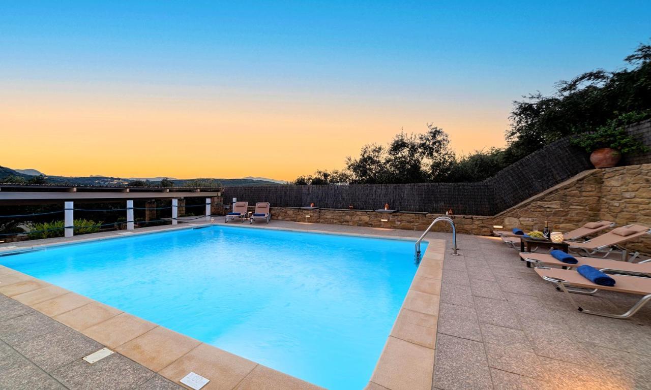 Cretan Kera Villa Heated Pool Kerá Exterior foto
